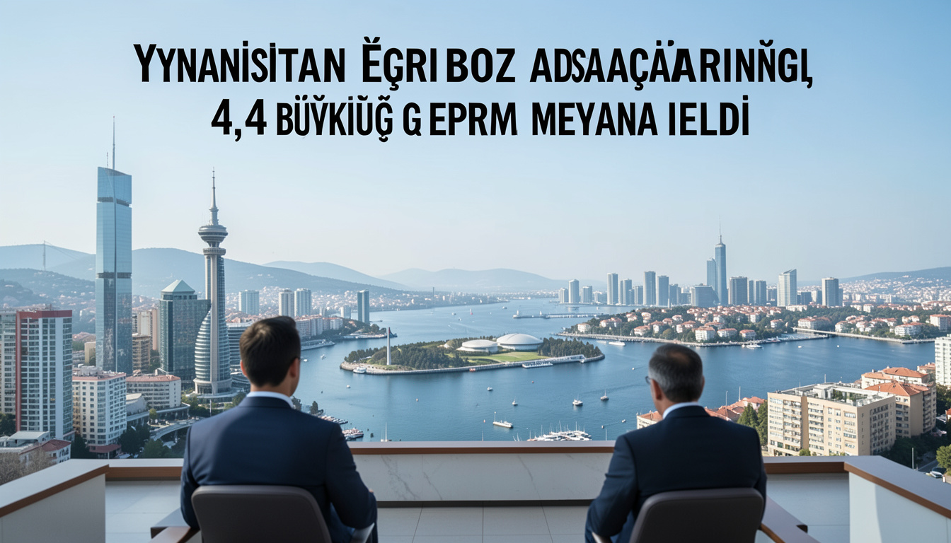 Yunanistan Eğriboz Adası açıklarında 4,4 büyüklüğünde deprem meydana geldi