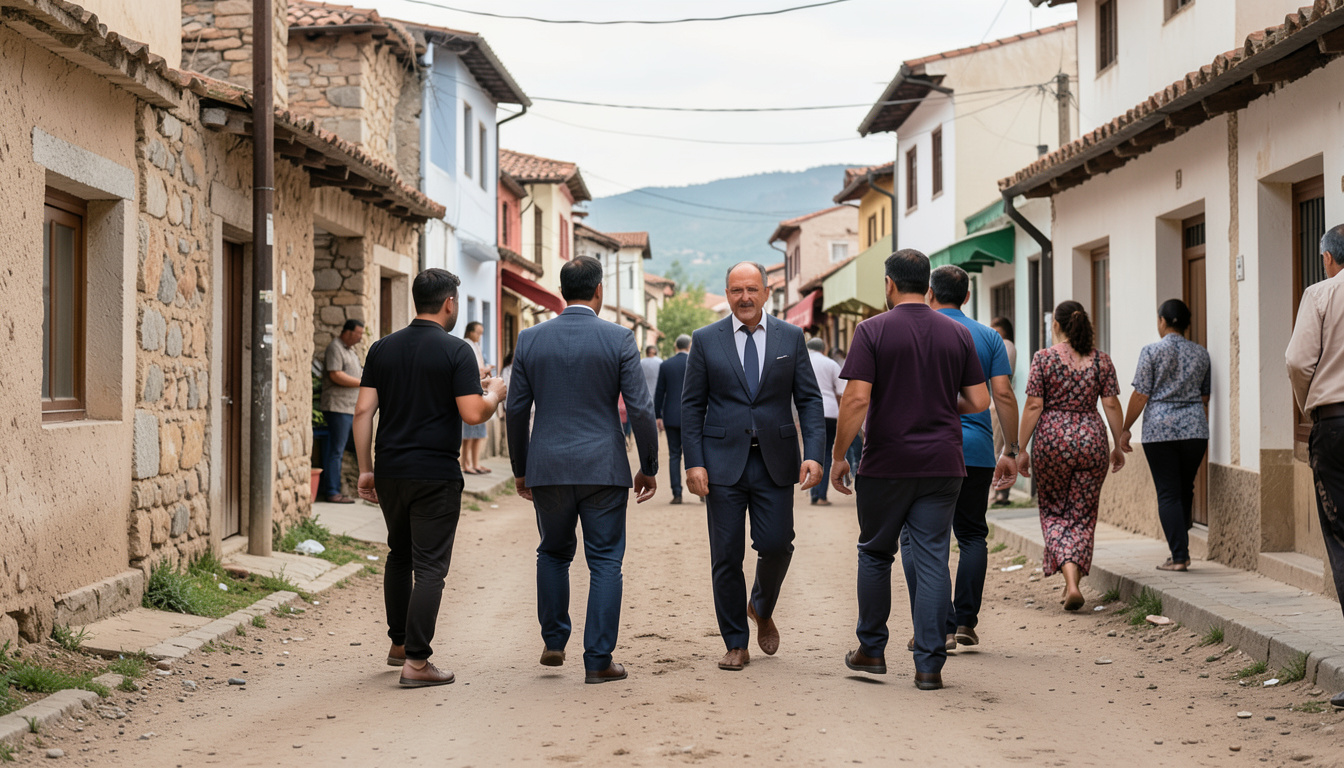 Sakarya'da damat arkadaşları tarafından çıplak ayakla yürütüldü