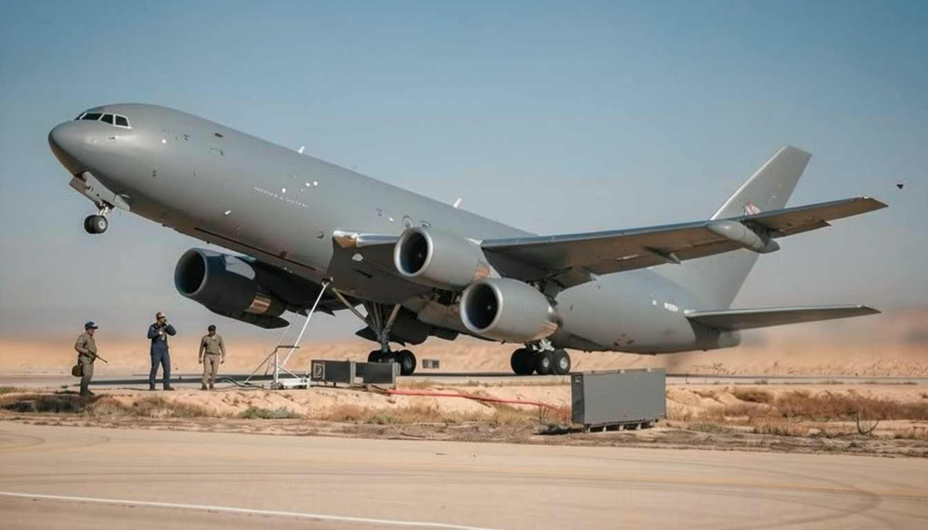 İsrail ordusu ABD'den tedarik edilen ikinci KC-46 yakıt ikmal uçağını teslim aldı