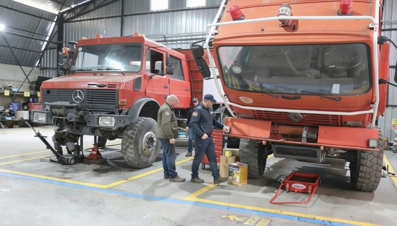 Denizli Orman Bölge Müdürlüğü atıl araçları geri dönüştürerek yangın ekiplerine destek