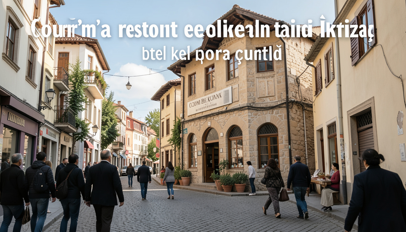 Çorum'da restore edilen tarihi İkiz Konak butik otel olarak açıldı