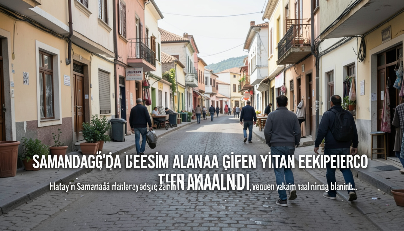 Samandağ'da yerleşim alanına giren yılan ekiplerce yakalandı