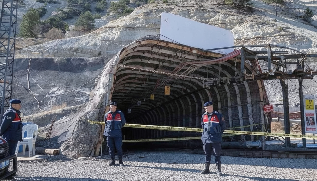 Ankara Beypazarı'ndaki maden göçüğünde bir işçi öldü, 12 kişi yaralandı