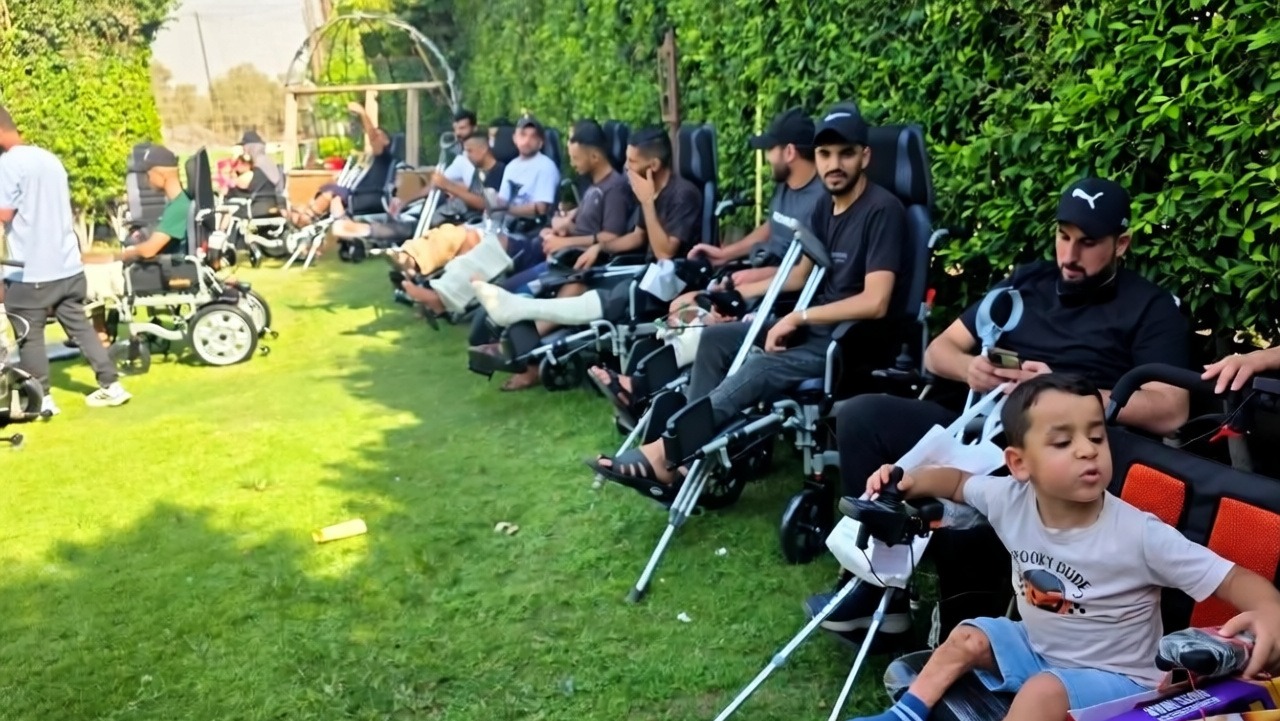 Umut Ol Derneği Mısır'daki Gazzeli mültecilere insani yardım ulaştırdı