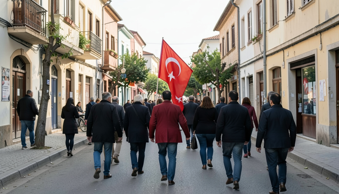 Tekirdağ'da Gaziler Günü kapsamında yürüyüş düzenlendi