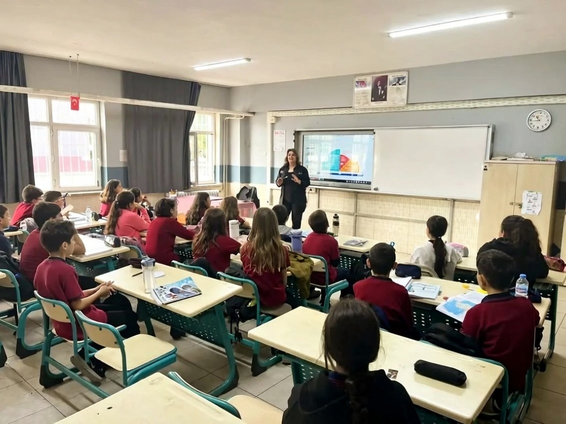 Aydın'da ortaokul öğrencilerine afet farkındalık eğitimi ve tatbikat yapıldı