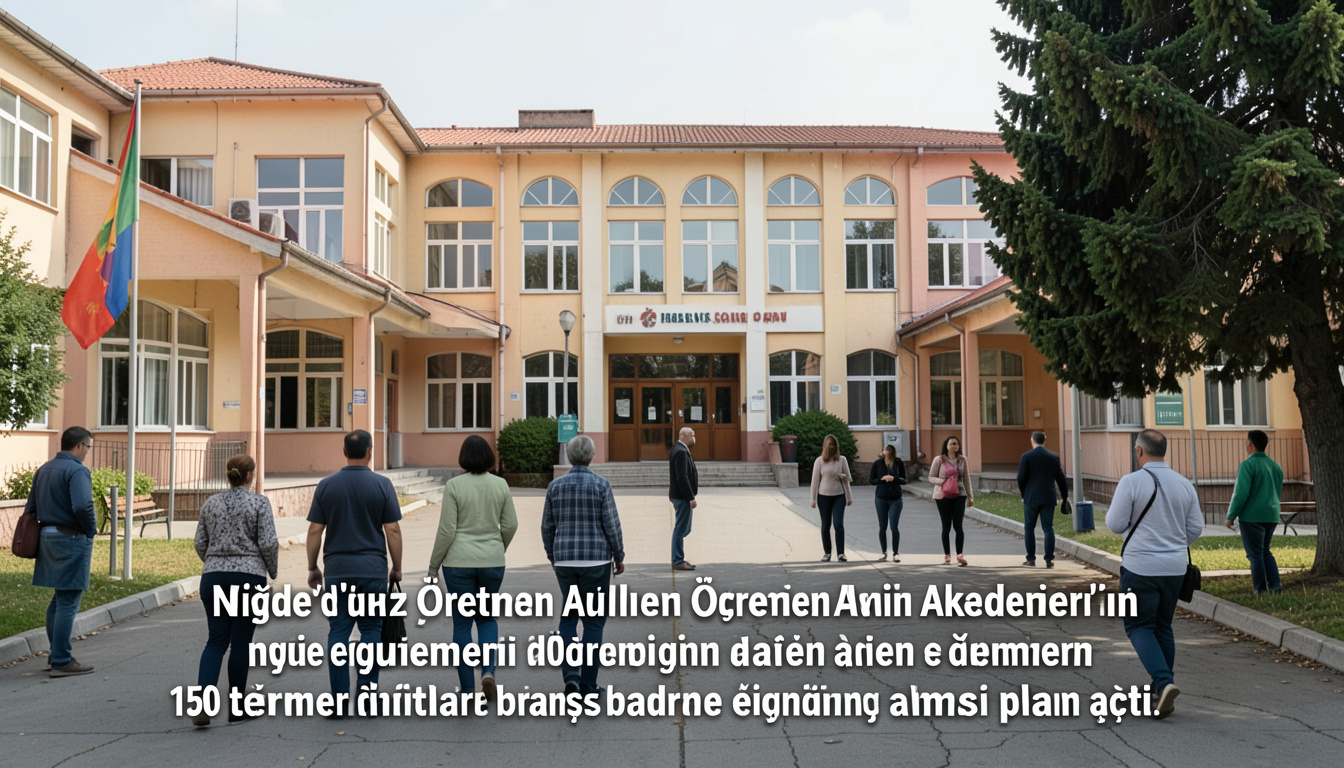 Niğde'de Öğretmen Akademileri yeni eğitim dönemi için kapılarını açtı