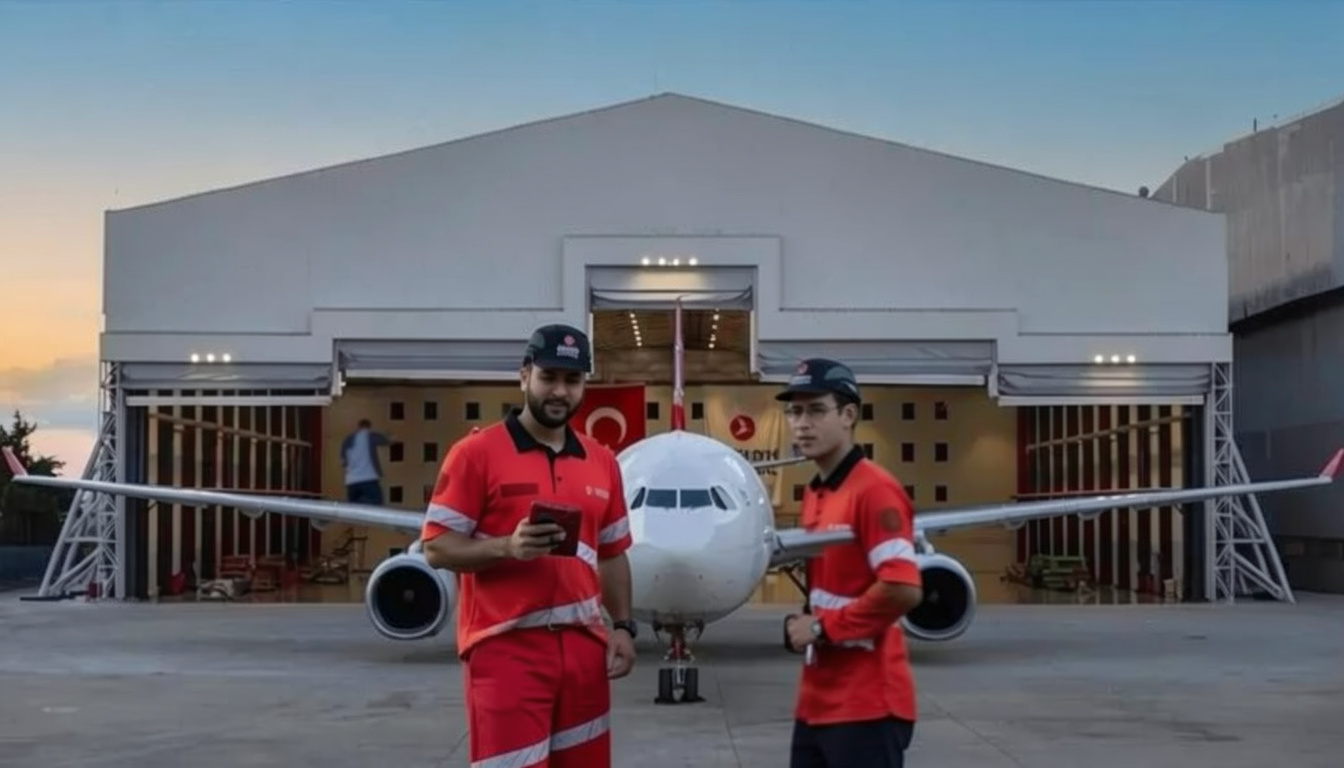 THY Teknik Atatürk Havalimanı'ndaki yedinci hangarını hizmete açtı