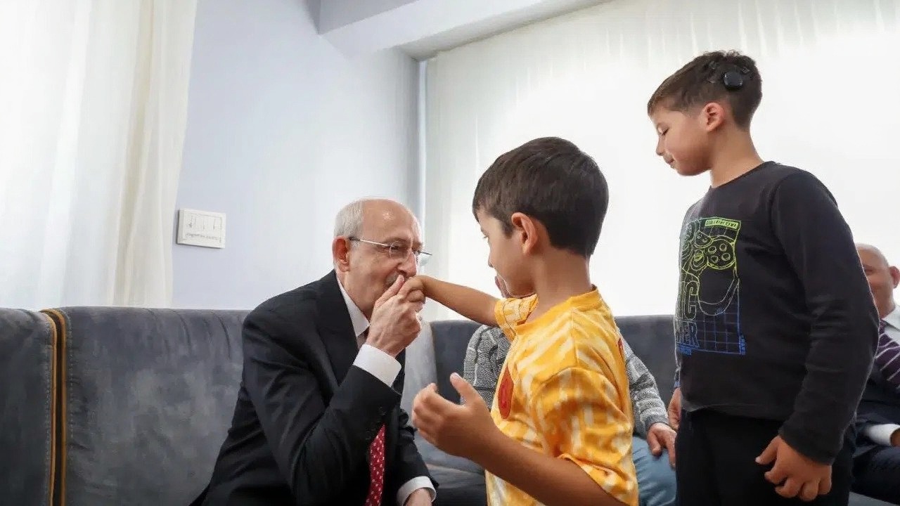 Kemal Kılıçdaroğlu Bolu'da çiftçi ailesini ziyaret etti