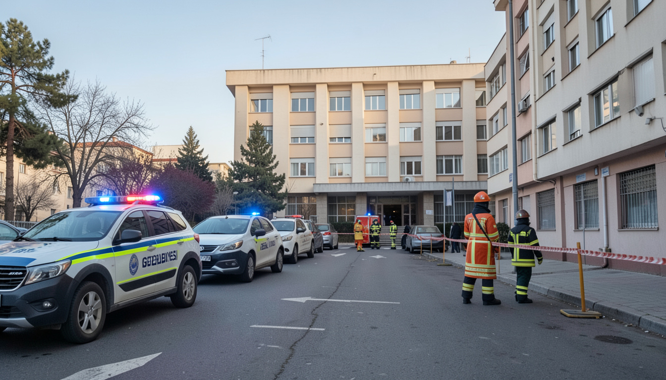 Gerze Belediyesi itfaiyesi apart otelde tahliye tatbikatı yaptı