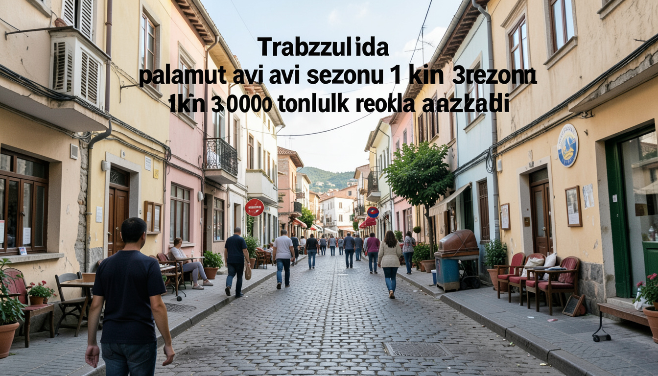 Trabzon'da palamut avı sezonu 1 bin 300 tonluk rekorla başladı