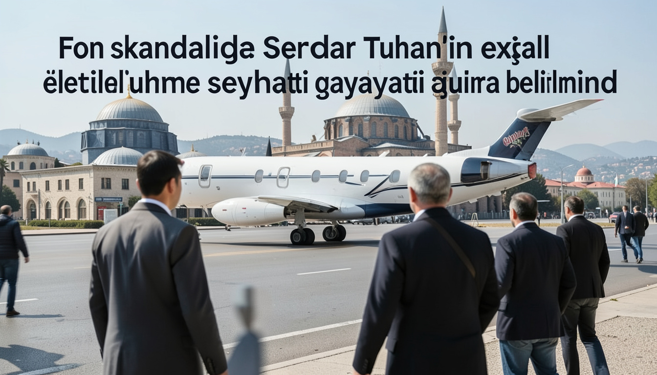 Fon skandalında Serdar Turhan'ın özel jetiyle umre seyahati yaptığı belirlendi