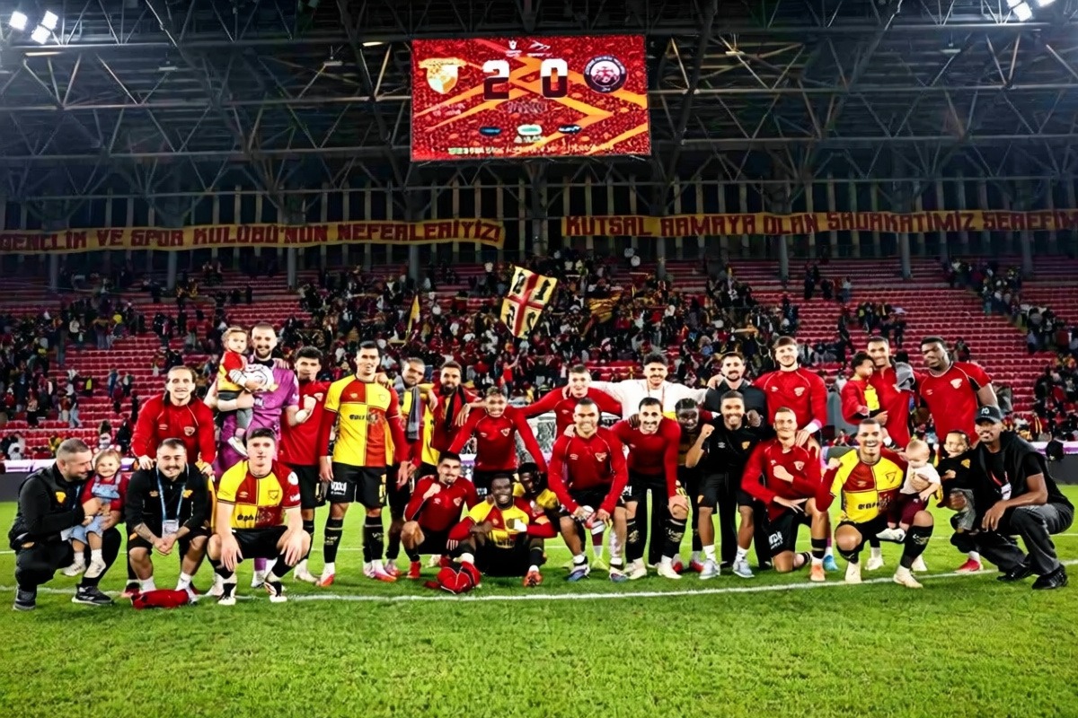 Göztepe, Çorum FK'yı 2-0 yenerek üst üste üçüncü galibiyetini aldı