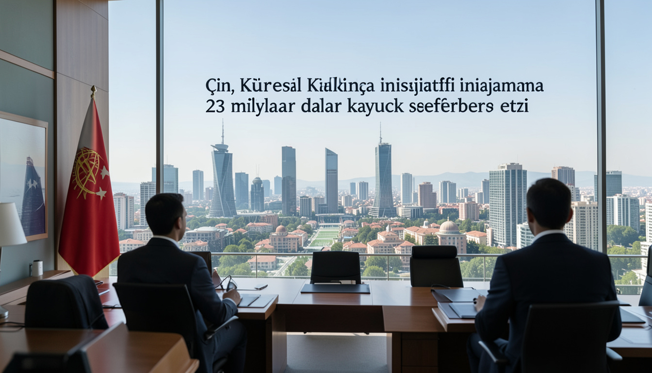 Çin, Küresel Kalkınma İnisiyatifi kapsamında 23 milyar dolar kaynak seferber etti