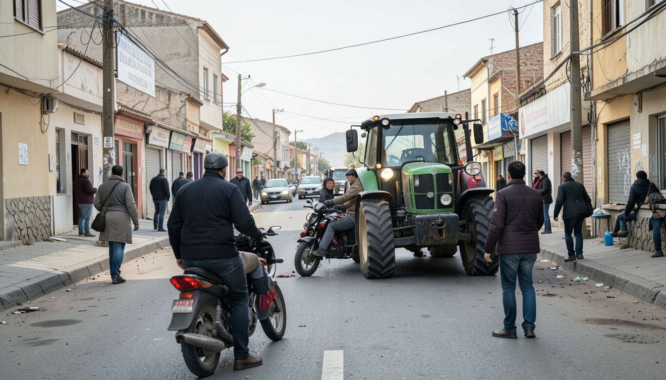Niğde'de motosiklet ile traktör çarpıştı: 2 yaralı