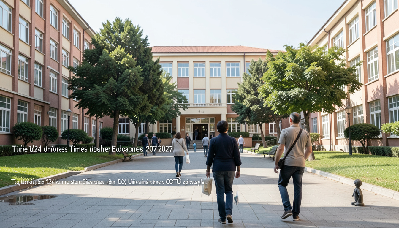 Türkiye'den 124 üniversite Times Higher Education 2027 listesinde yer aldı
