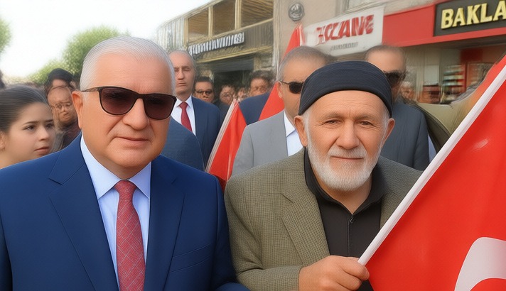 Aksaray'da emekli postacı Onuncu Yıl Nutku'nu okudu