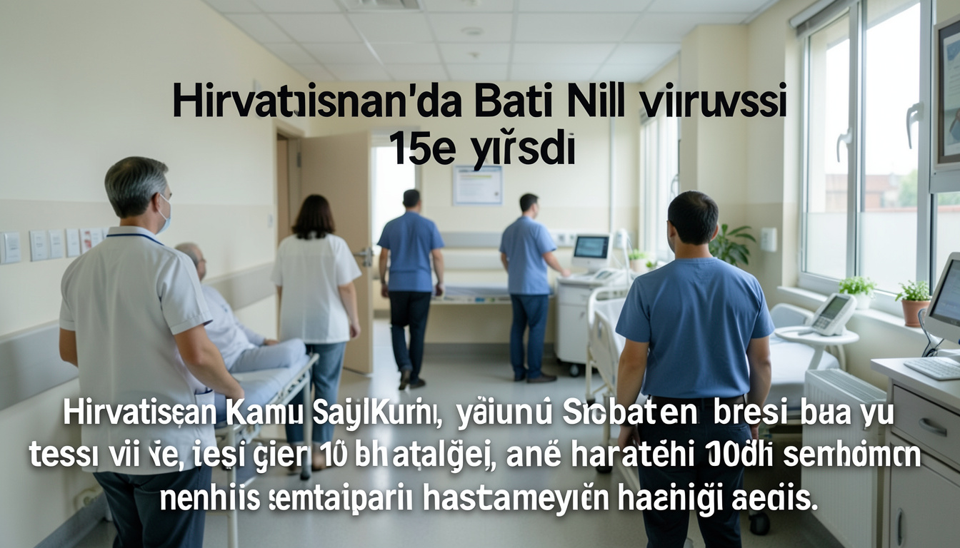 Hırvatistan'da Batı Nil virüsü vakası 15'e yükseldi