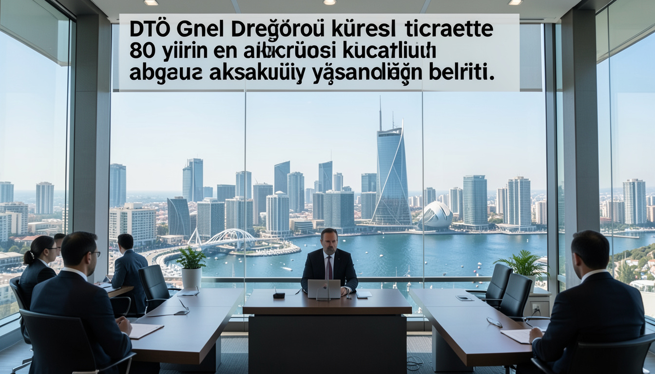DTÖ Genel Direktörü küresel ticarette 80 yılın en büyük aksaklığı yaşandığını belirtti