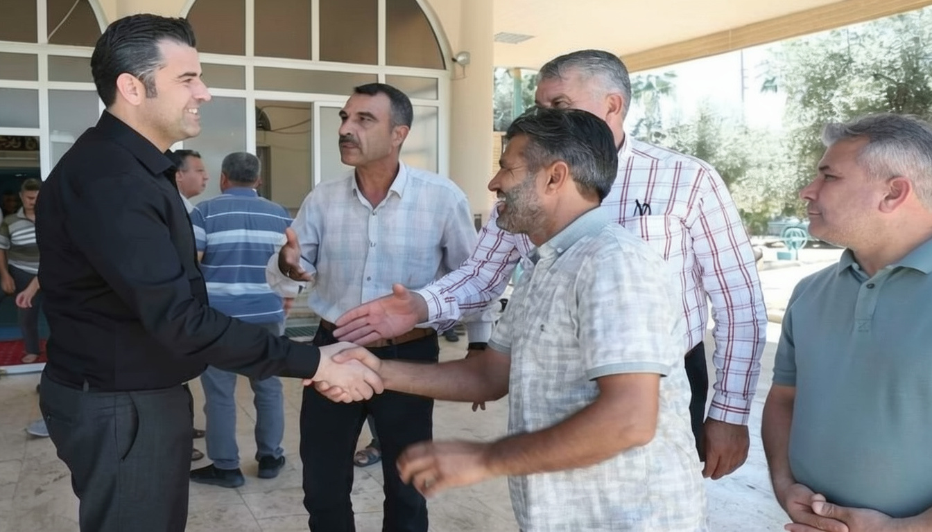 Akdeniz Kaymakamı Beşikçi Huzurkent mahallelerinde sorunları dinledi