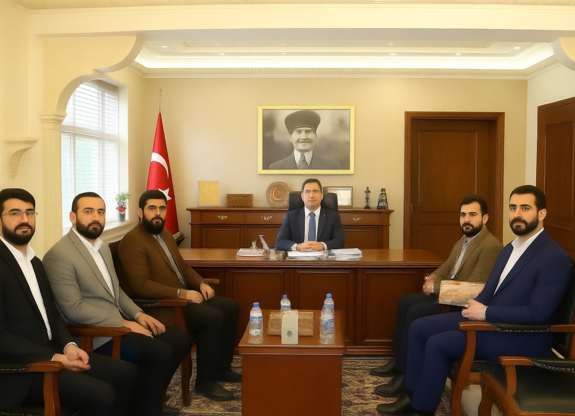 Kemaliye'de din görevlilerinden Kaymakam Arıkan'a ziyaret