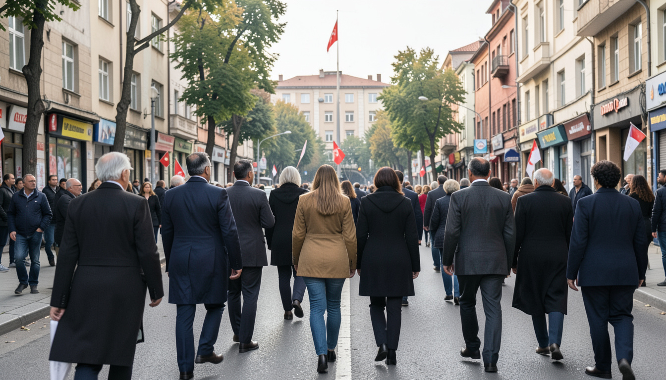 Ankara'da emekliler ekonomik koşullar ve seyyanen zam talebiyle yürüdü