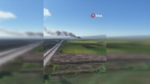 Bursa Yenişehir'de soğuk hava deposunda yangın çıktı