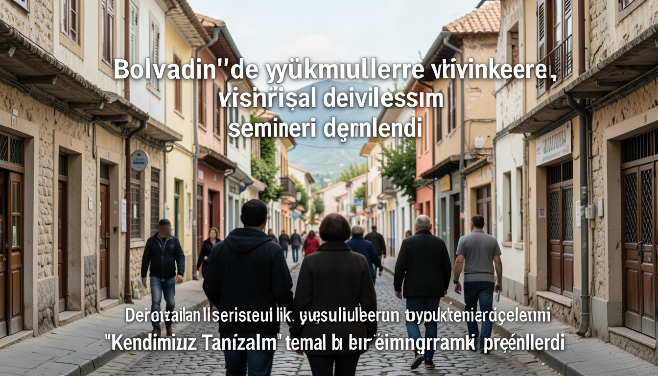 Bolvadin'de yükümlülere yönelik kişisel gelişim semineri düzenlendi