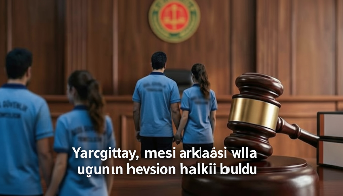 Yargıtay, mesai arkadaşıyla uygunsuz davranan işçinin kovulmasını haklı buldu