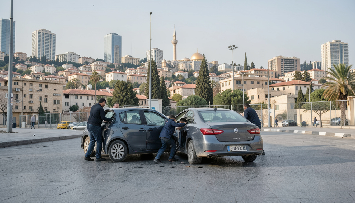 Batı Şeria'da İsrailliler Filistinli sürücüyü darbedip aracına el koydu