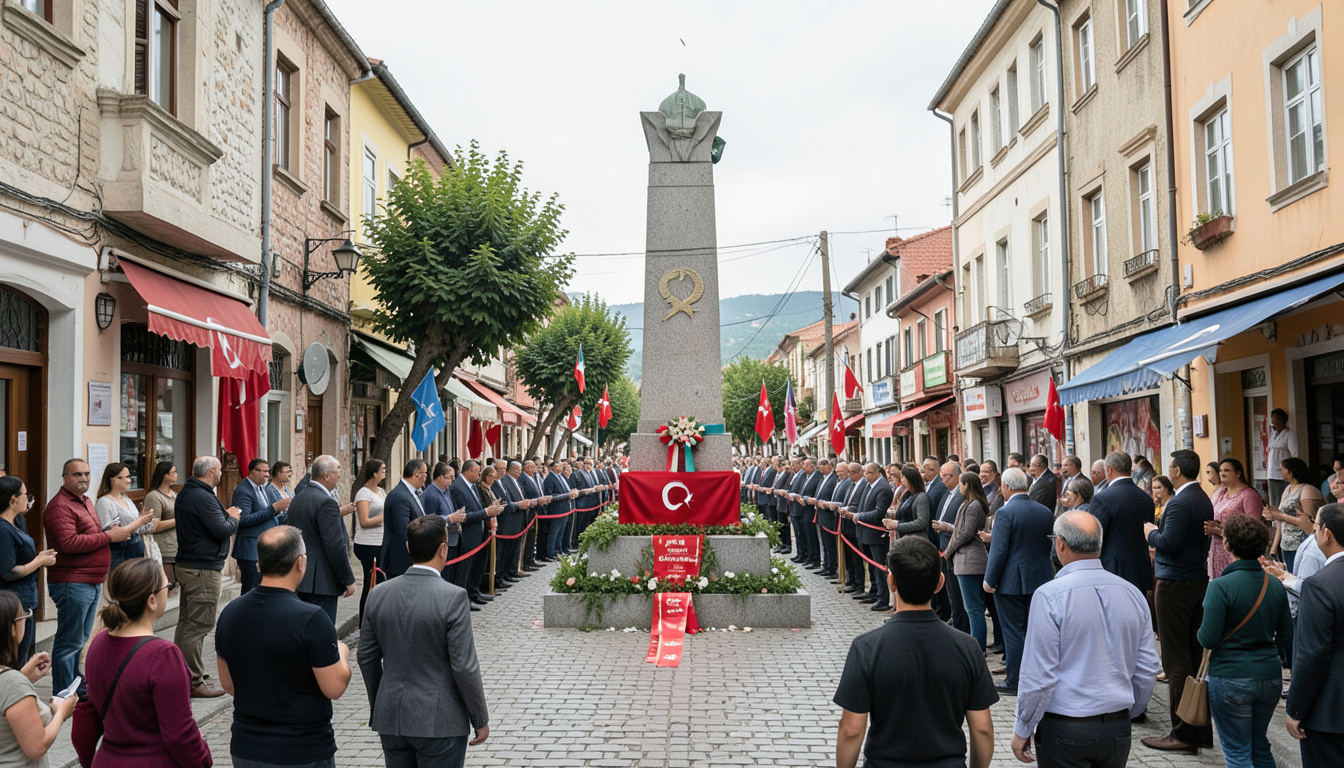 Kocaeli'nin üç ilçesinde Cumhuriyet'in 103. yılı törenlerle kutlandı