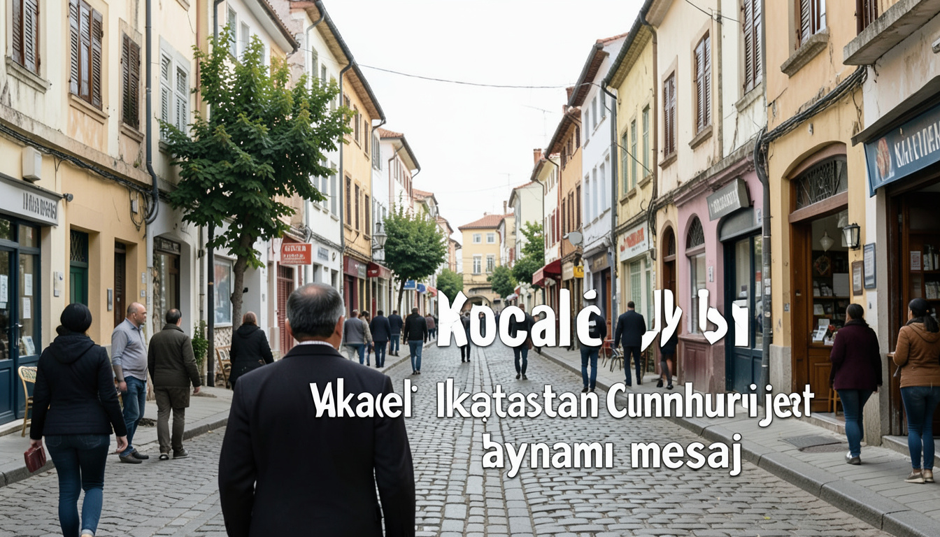 Kocaeli Valisi Aktaş'tan Cumhuriyet Bayramı mesajı