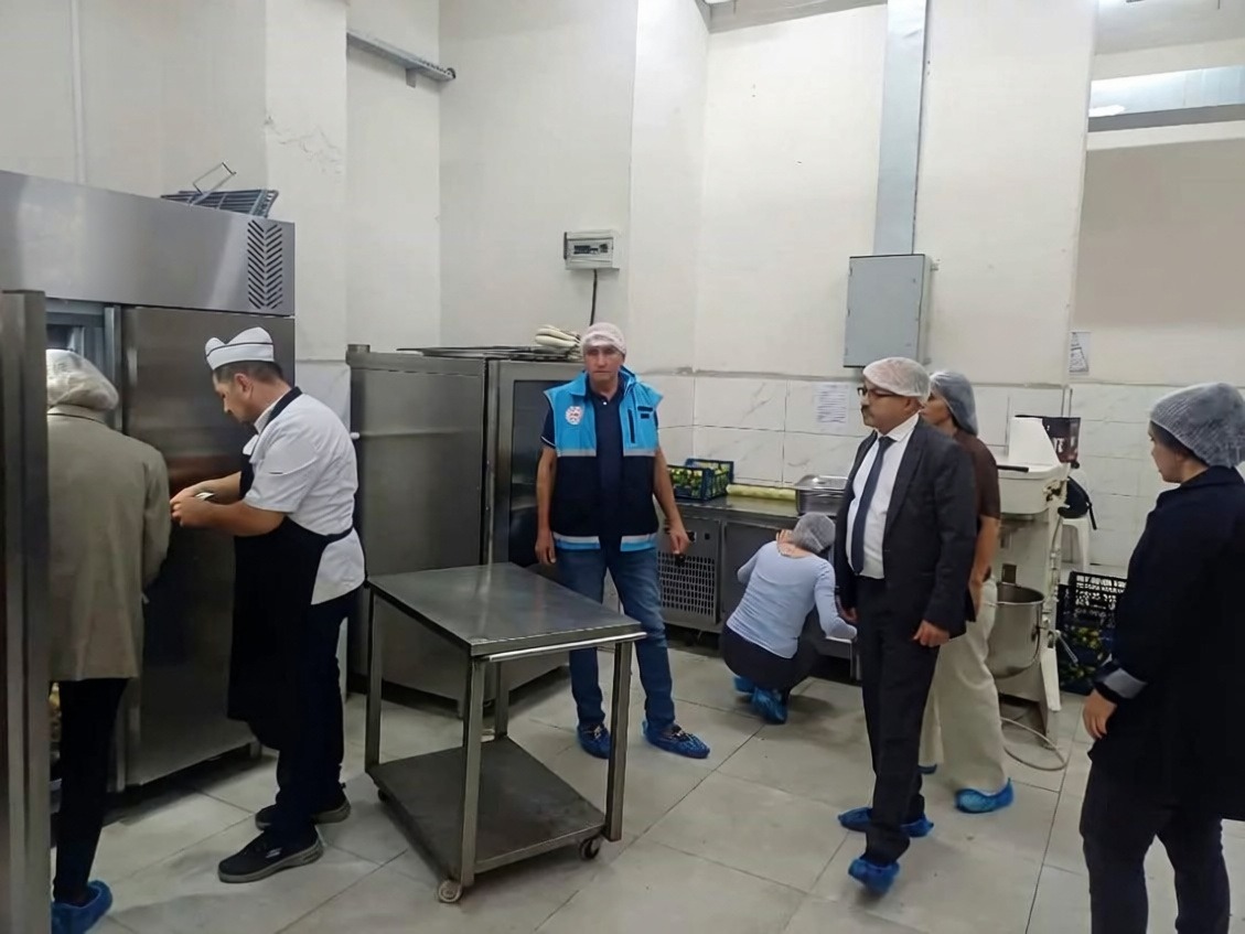 Nazilli'de kurum yemekhanelerine hijyen ve gıda güvenliği denetimi yapıldı