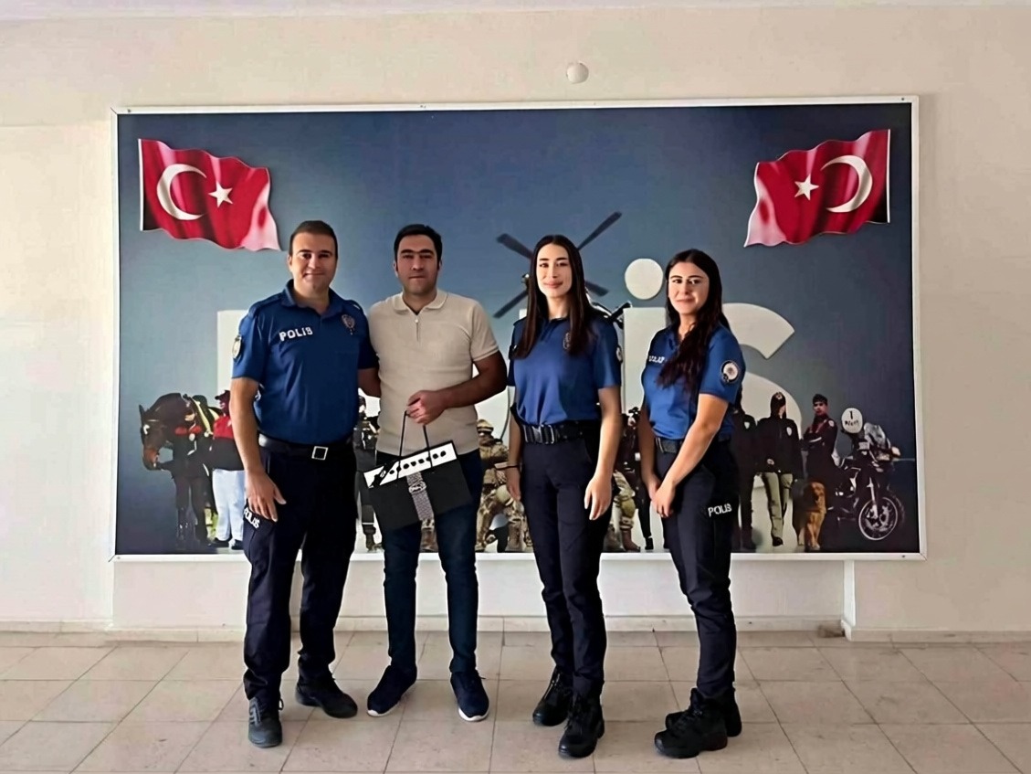 Erzincan Emniyet Müdürlüğü personeli kurumdaki gazileri ziyaret etti