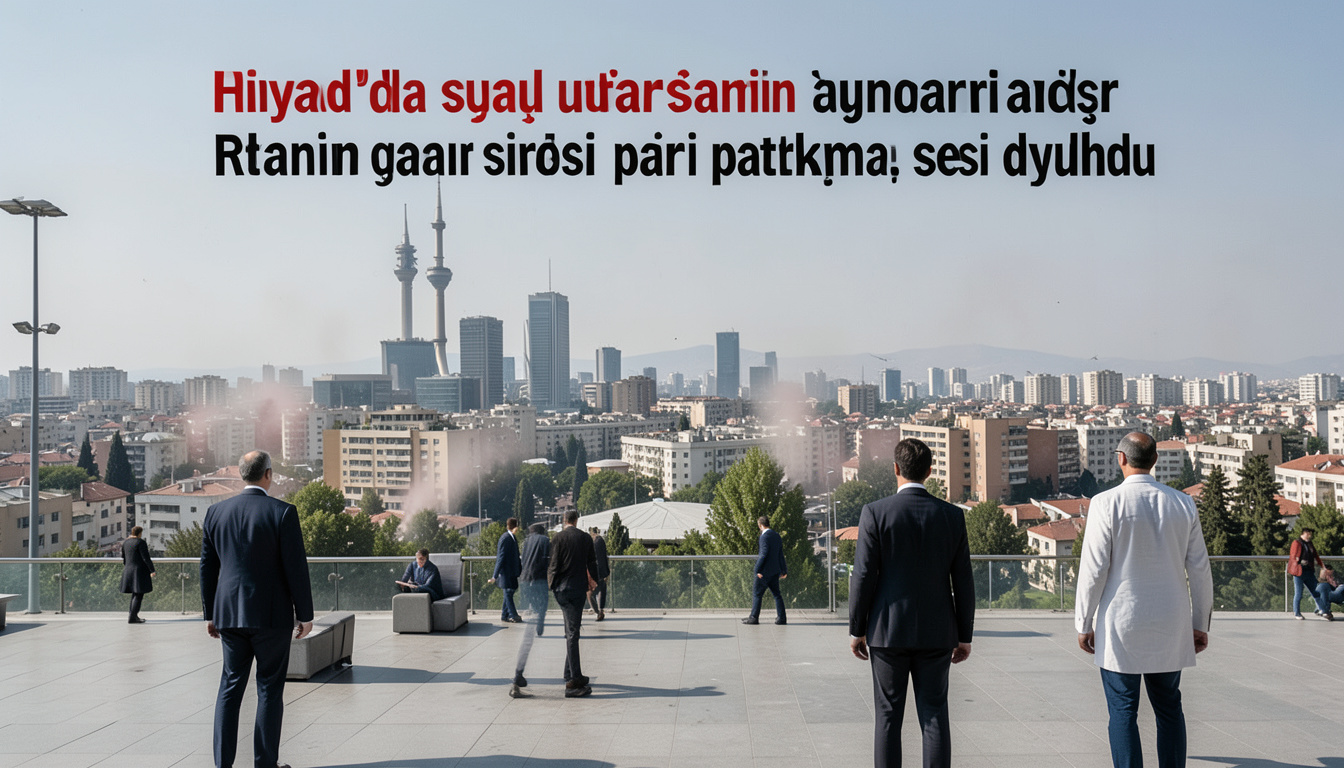 Riyad'da saldırı uyarısının ardından üç ayrı patlama sesi duyuldu