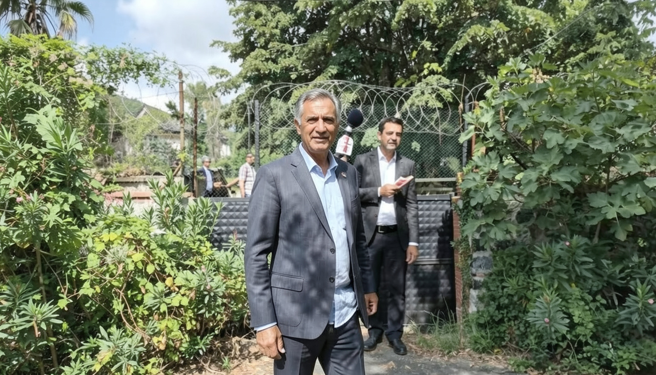 Eski Ulaştırma Bakanı Ahmet Arif Denizolgun'un vefat ettiği çiftlik görüntülendi
