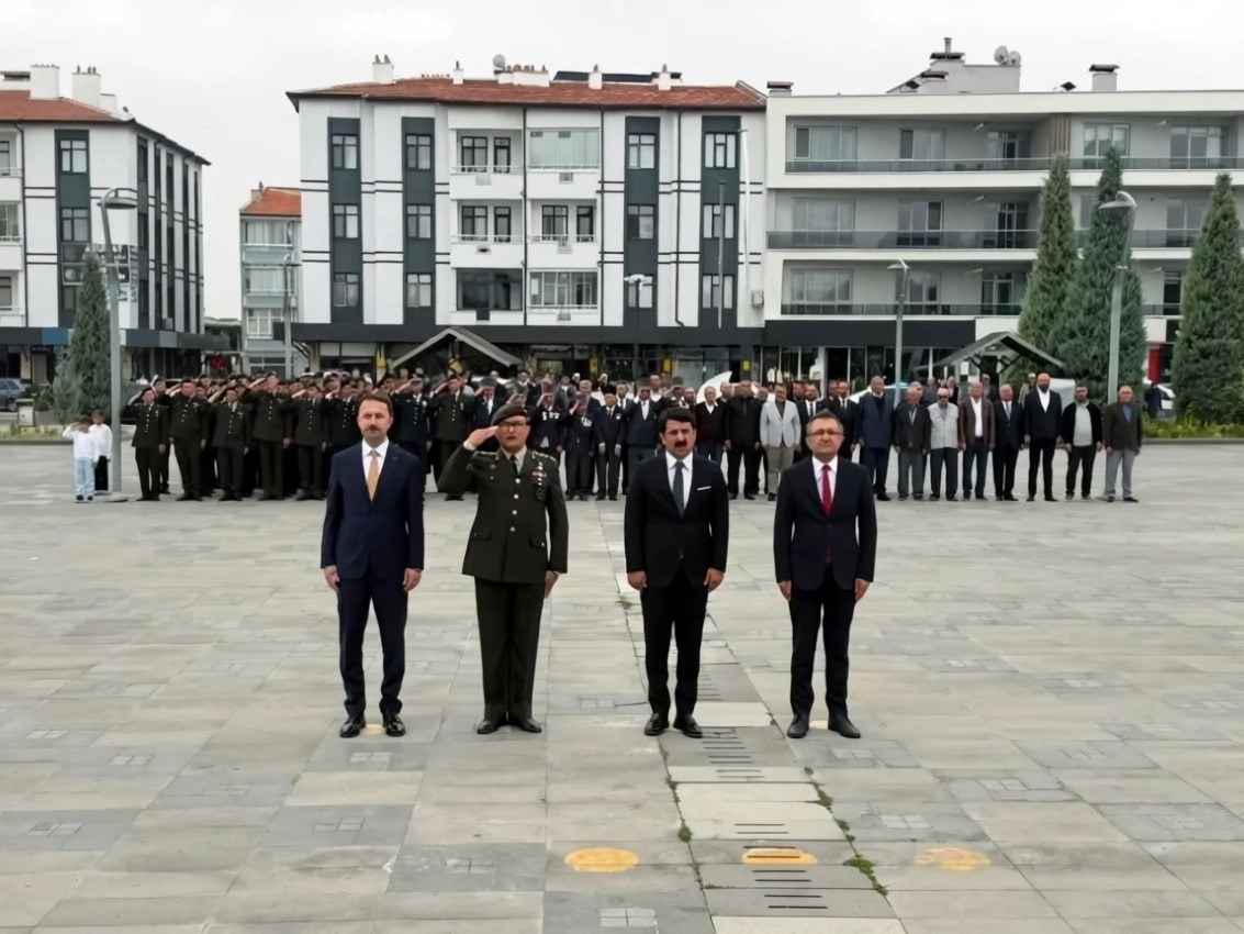 Karapınar'da 19 Eylül Gaziler Günü dolayısıyla tören düzenlendi