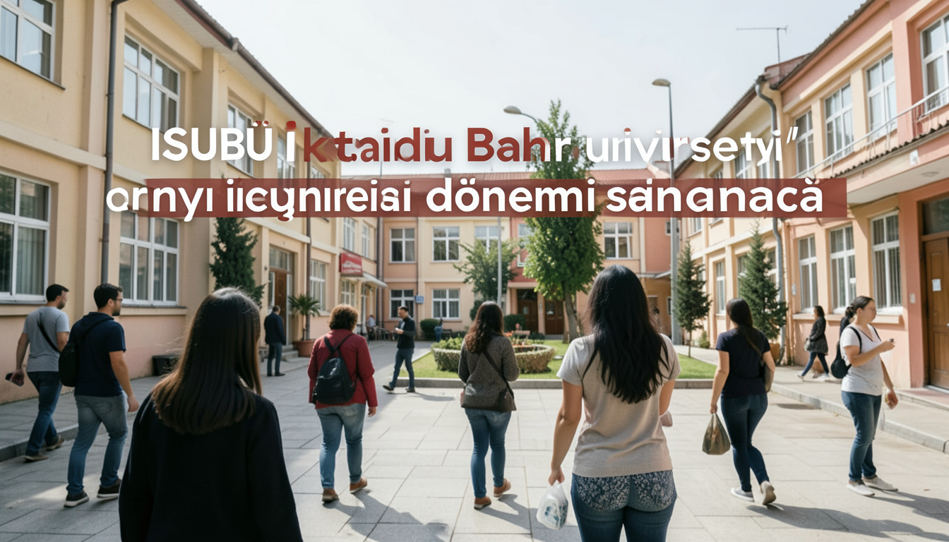 ISUBÜ İkinci Bahar Üniversitesi'nde yeni eğitim dönemi başladı