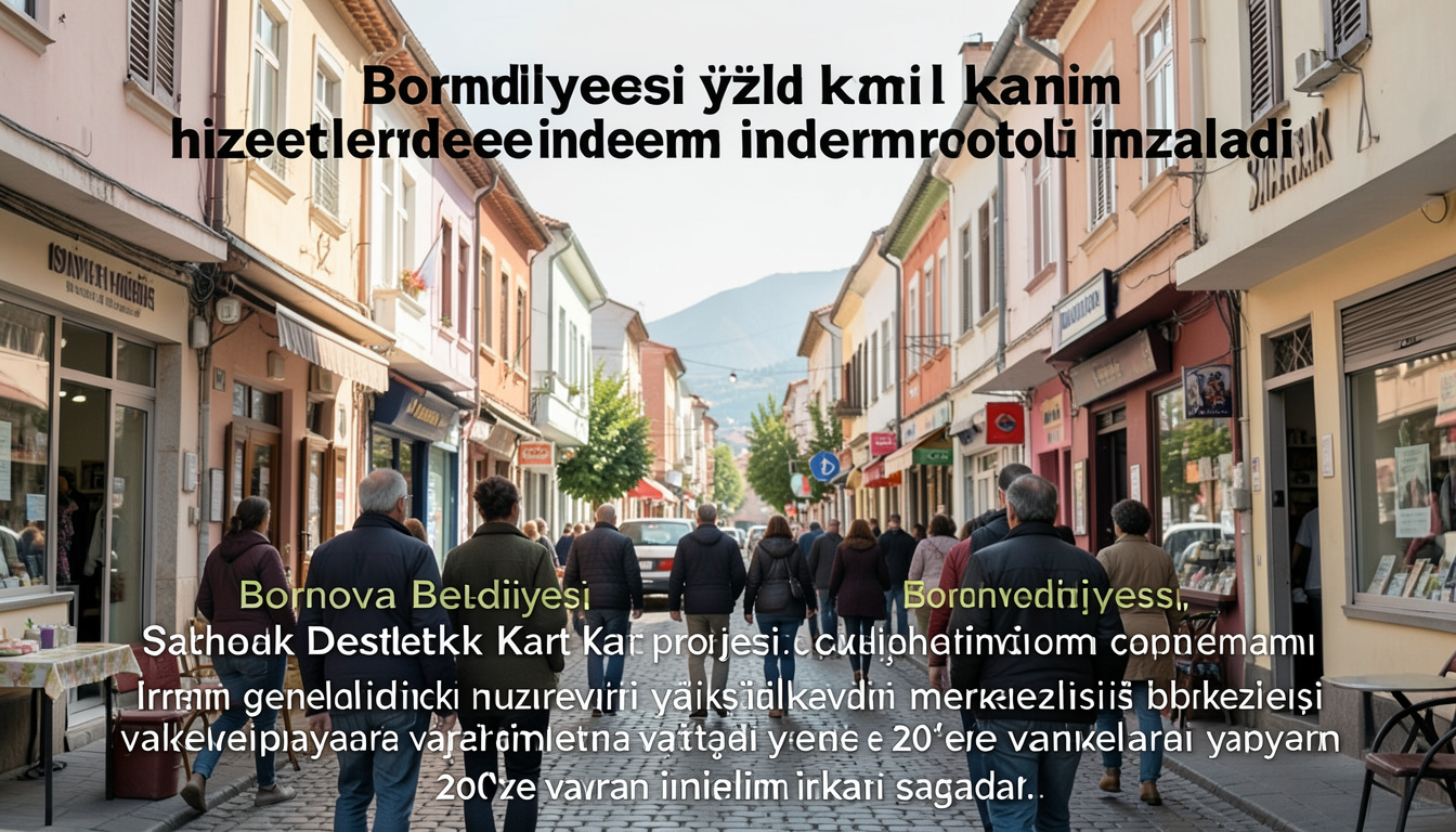 Bornova Belediyesi yaşlı bakım hizmetlerinde indirim protokolü imzaladı