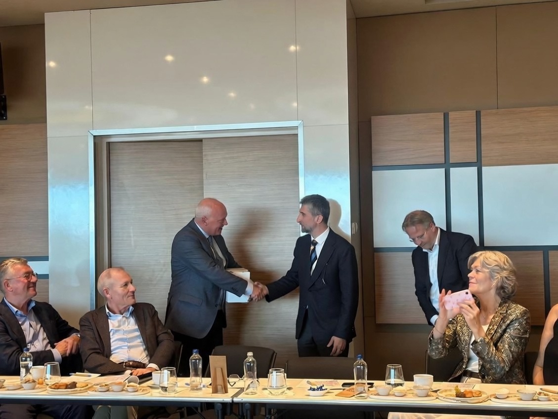 TÜSİAD Başkanı Ozan Diren Danimarkalı iş heyetiyle bir araya geldi