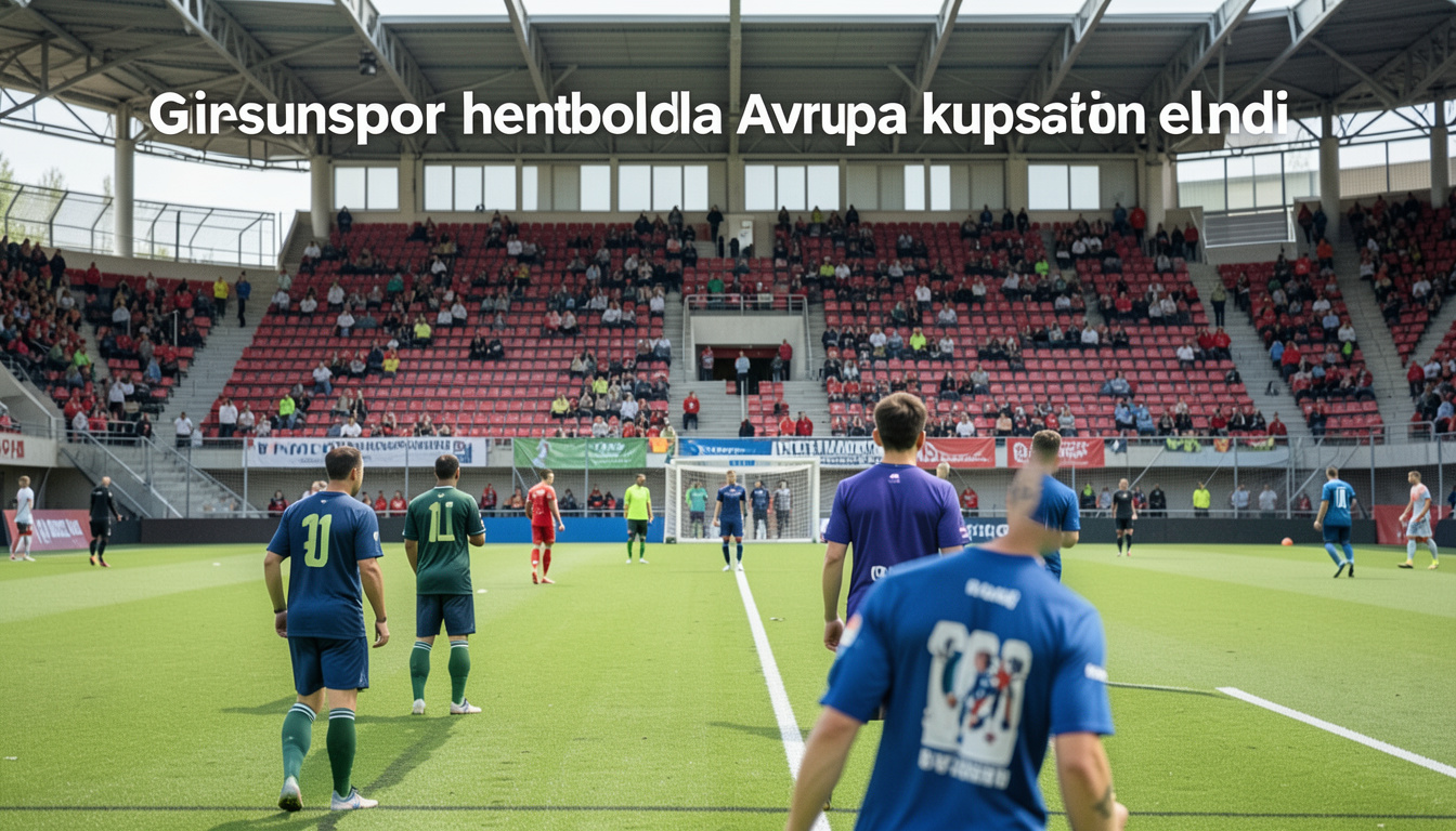 Giresunspor hentbolda Avrupa kupasından elendi
