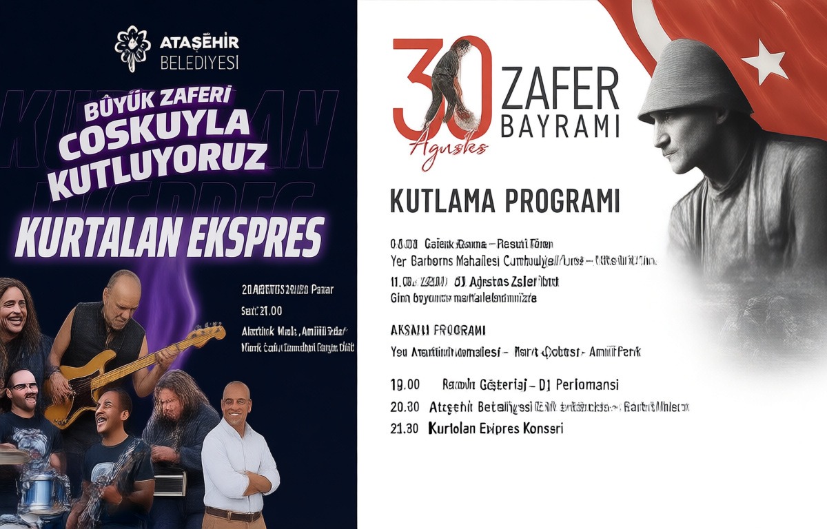 Ataşehir 30 Ağustos Zafer Bayramı'nı çeşitli etkinliklerle kutlayacak