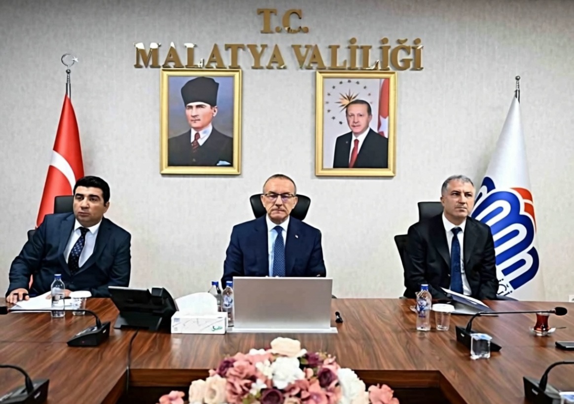 Malatya'da üniversite ve öğrenci yurtları için güvenlik toplantısı yapıldı