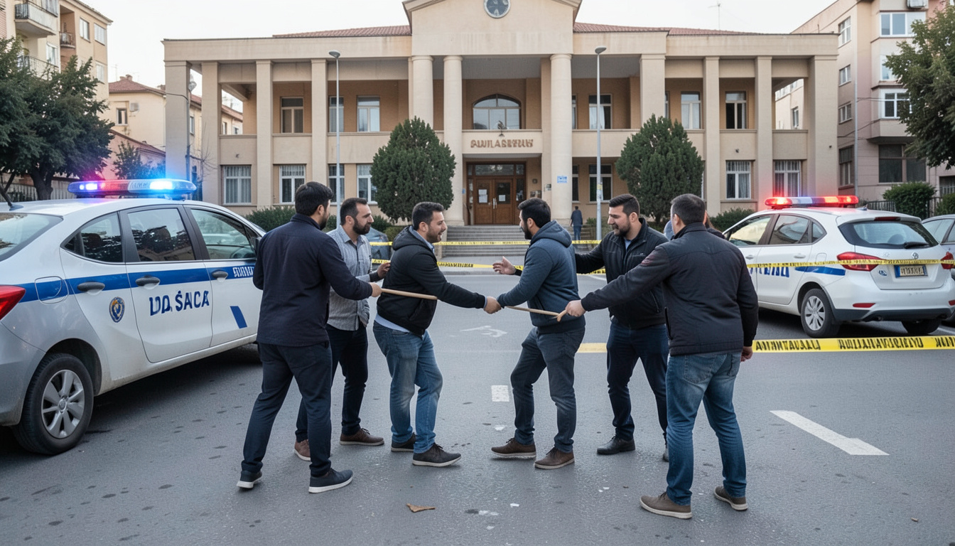 Antalya'da gürültü uyarısı yapan genç 5 kişi tarafından sopalarla darbedildi