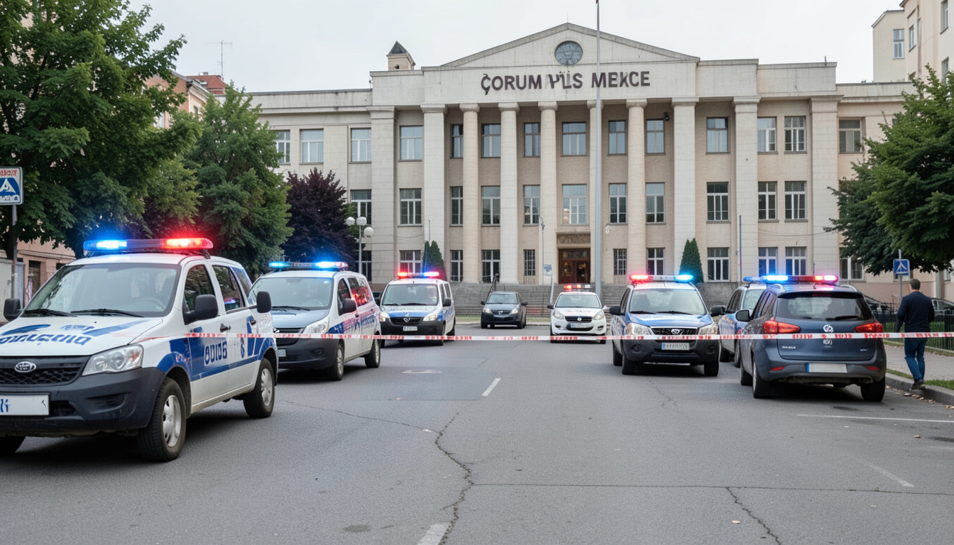 Çorum'da polis ekiplerinden geniş kapsamlı asayiş uygulaması
