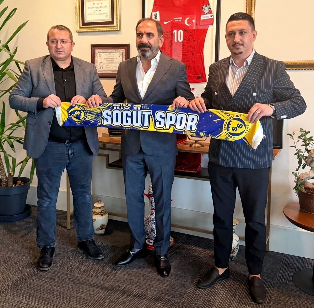 Söğütspor Başkanı Halil Güzel, PGL'de mücadele talebiyle TFF'yi ziyaret etti