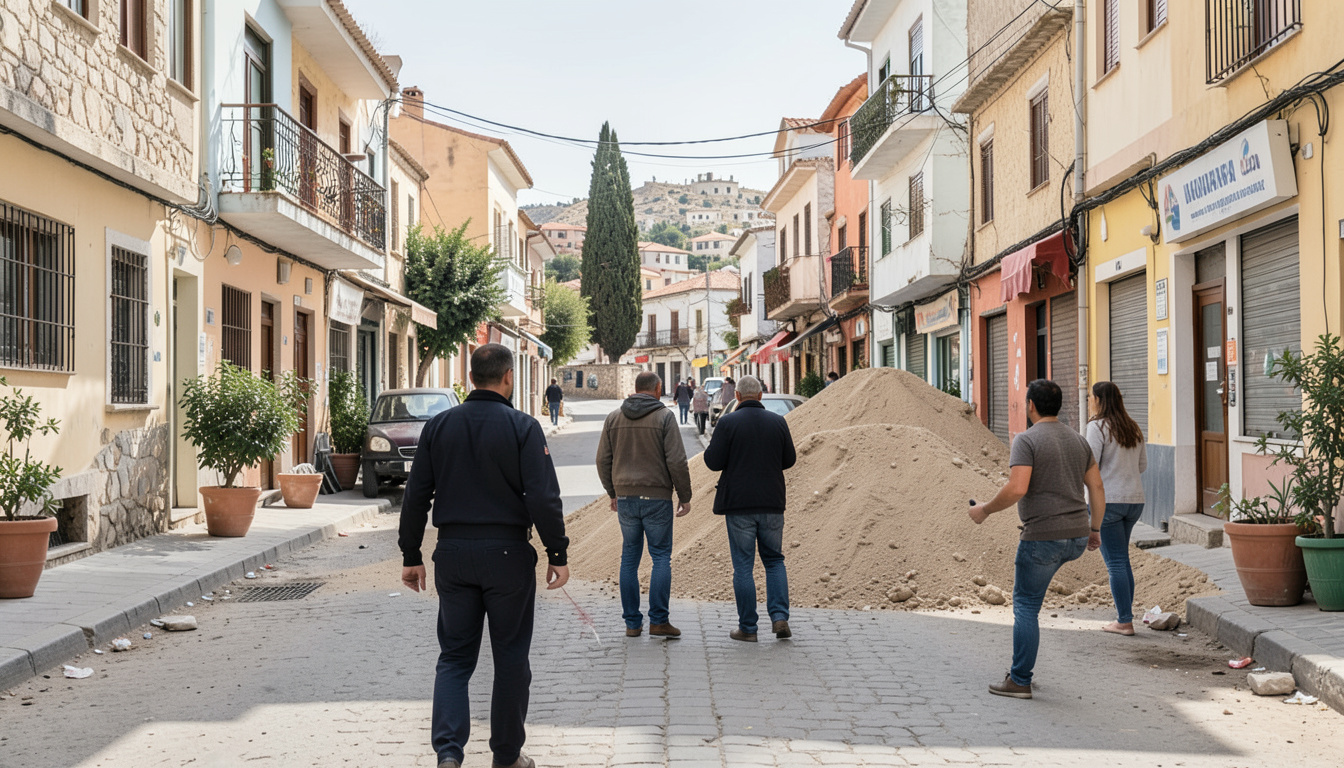 Manavgat'ta Milli Emlak arazisinden izinsiz kum alan 3 kişi yakalandı