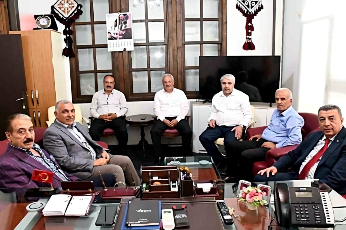 Malatya Ticaret Borsası heyetinden MESOB Başkanı Keskin'e ziyaret