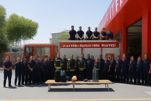 Kayseri İtfaiyesi yeni nesil solunum ve gaz ölçüm ekipmanlarıyla donatılıyor
