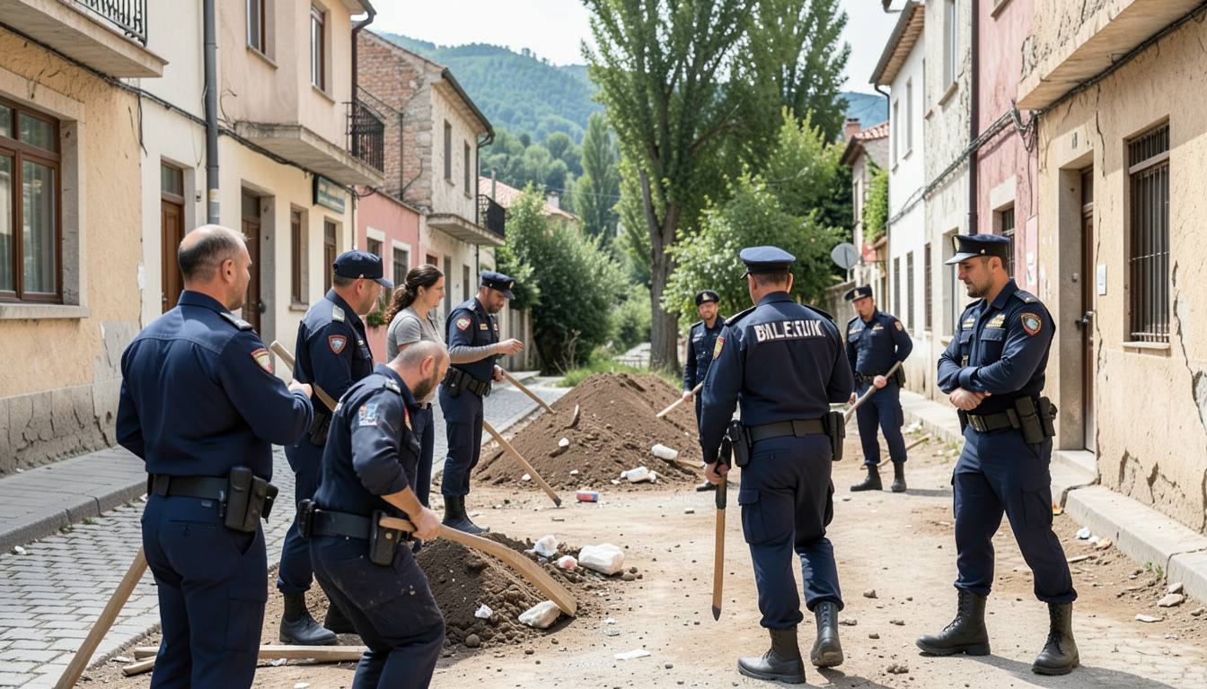 Bilecik'te kaçak kazı yapan 5 şüpheli jandarma tarafından yakalandı